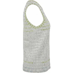 Grey Silk Women Sweater