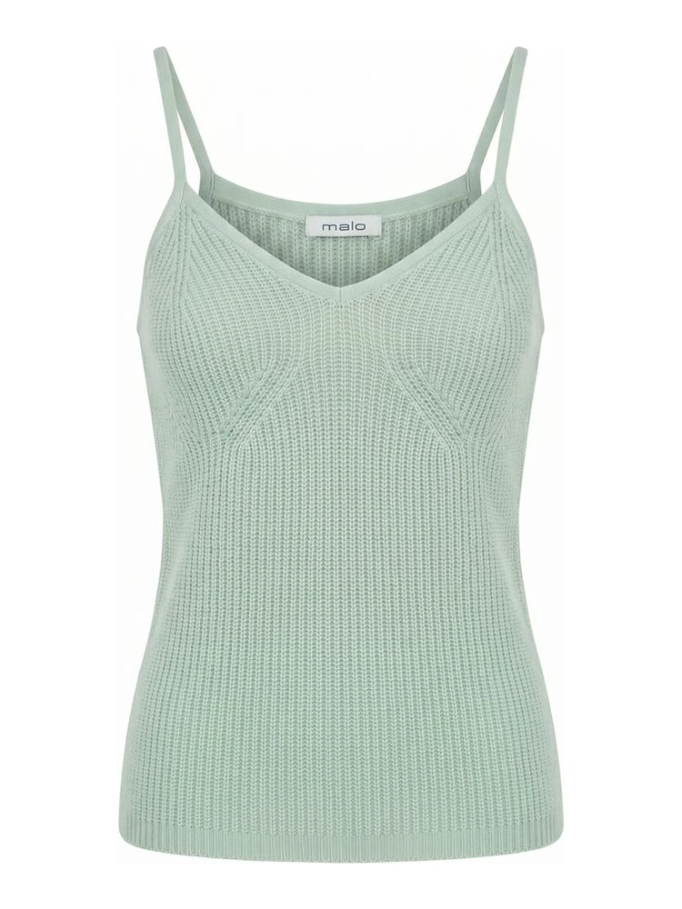 Green Wool Women Tank