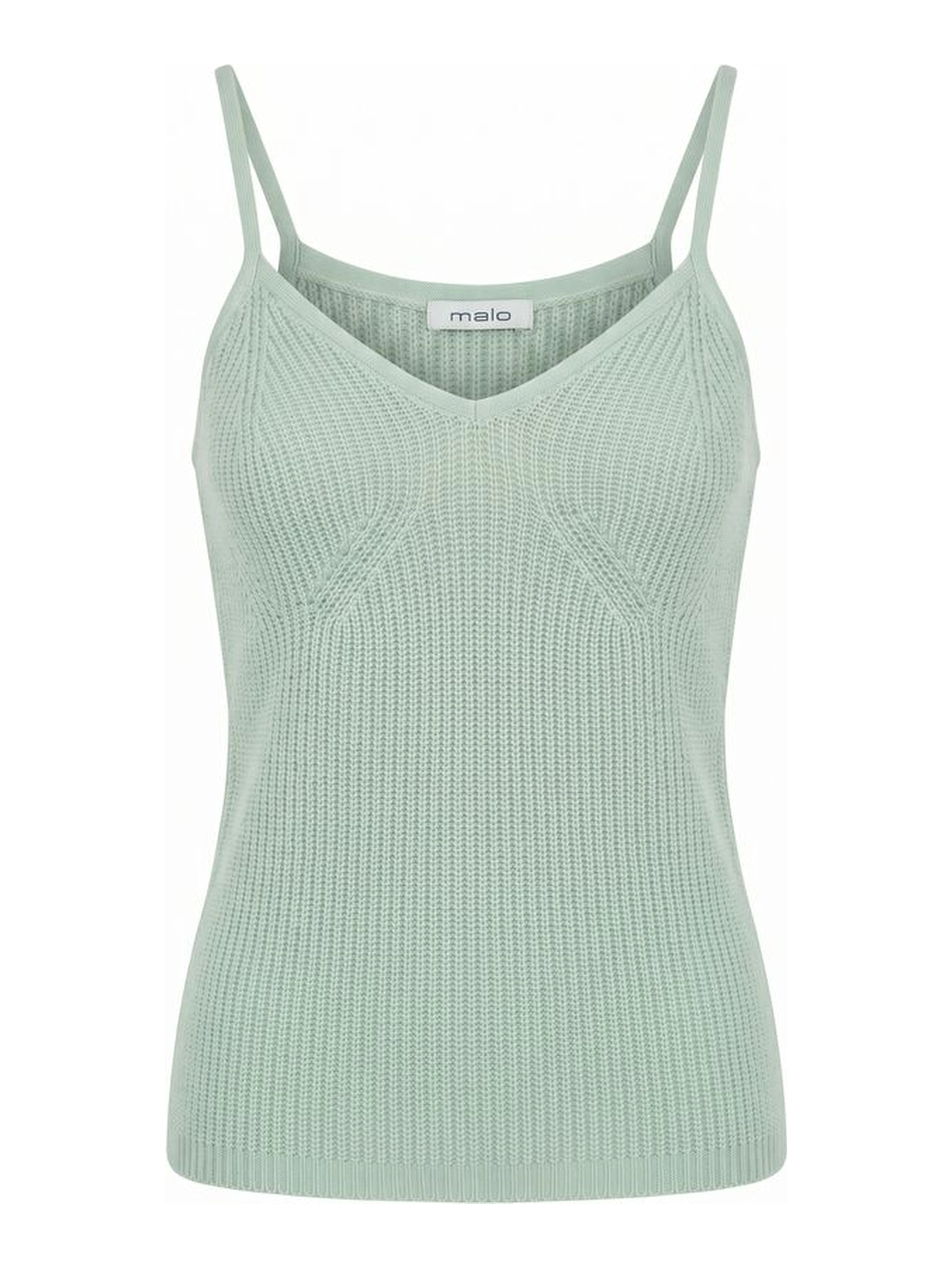 Green Wool Women Tank