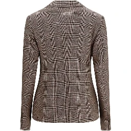 Brown Wool Oves Aries Blazer