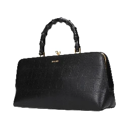 Black Leather Handbag