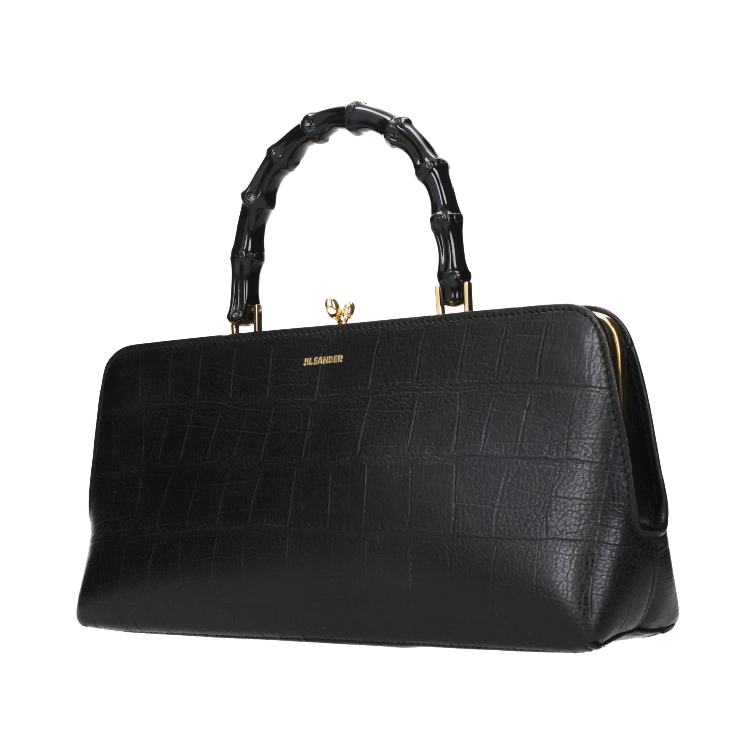Black Leather Handbag