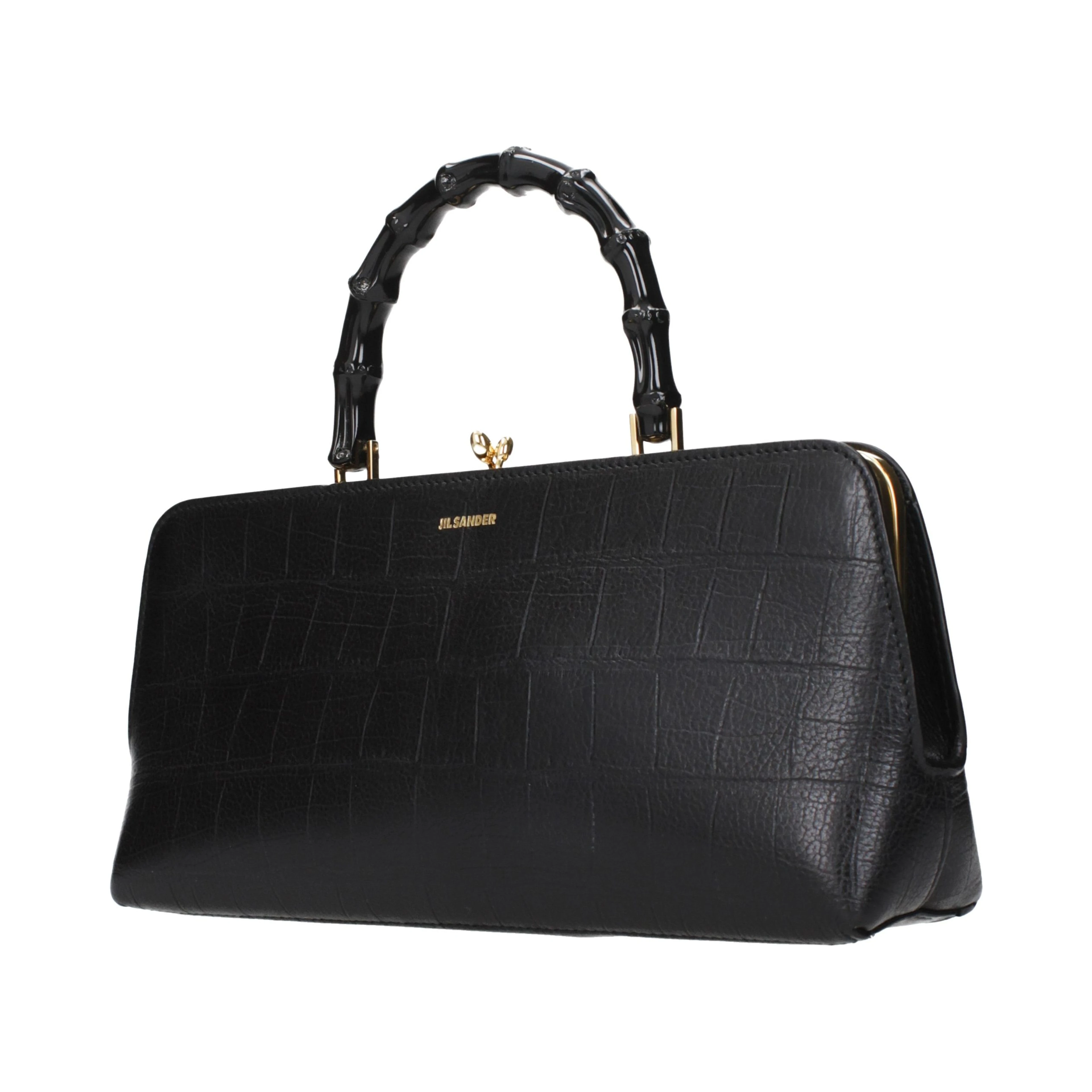Black Leather Handbag