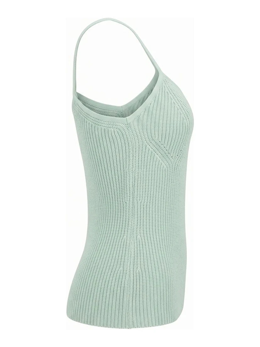 Green Wool Women Tank