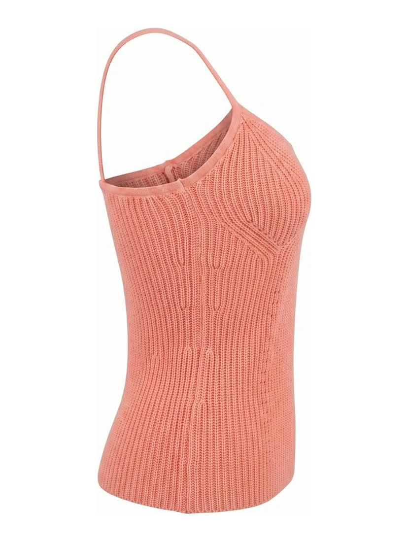 Pink Wool Women Tank