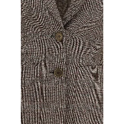 Brown Wool Oves Aries Blazer