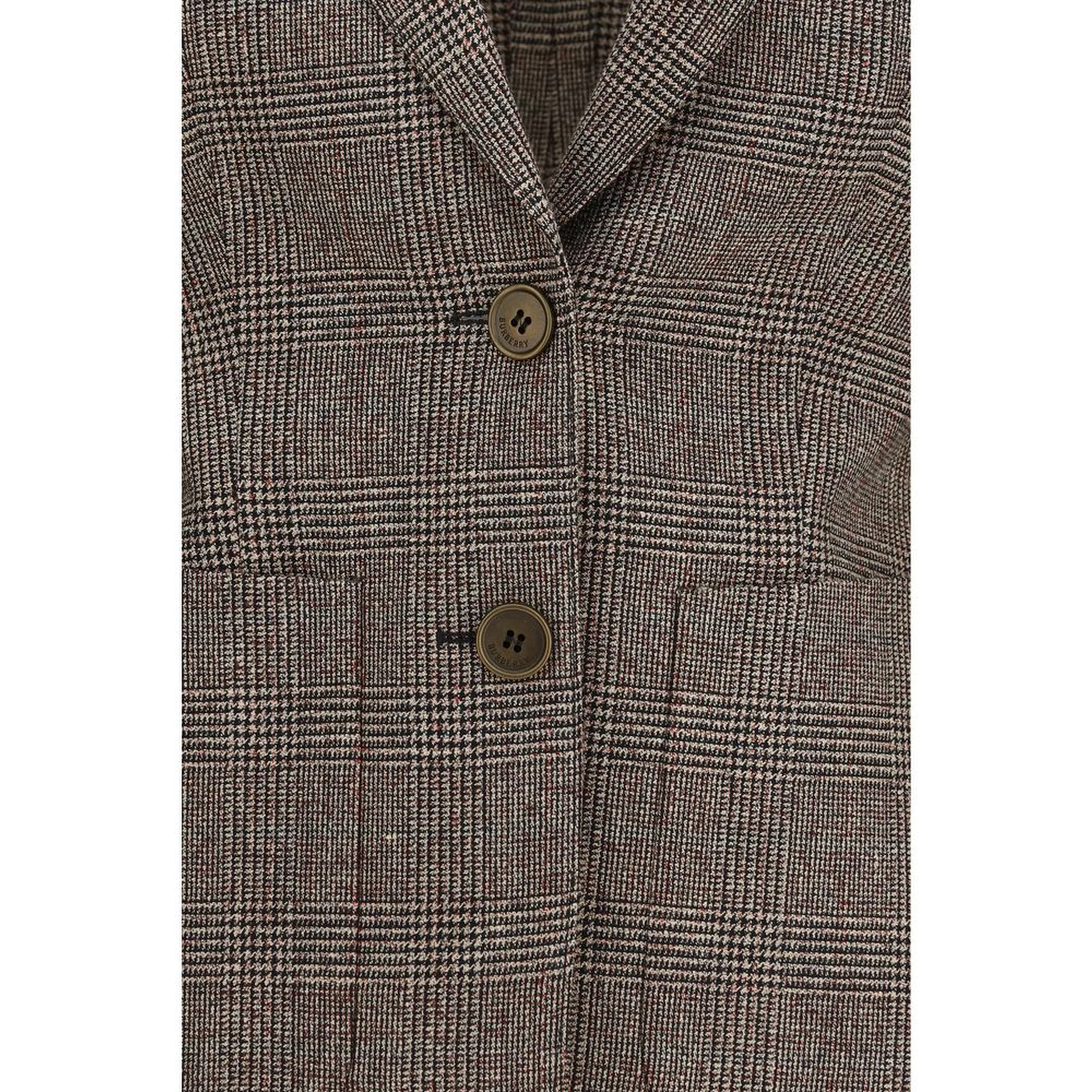 Brown Wool Oves Aries Blazer