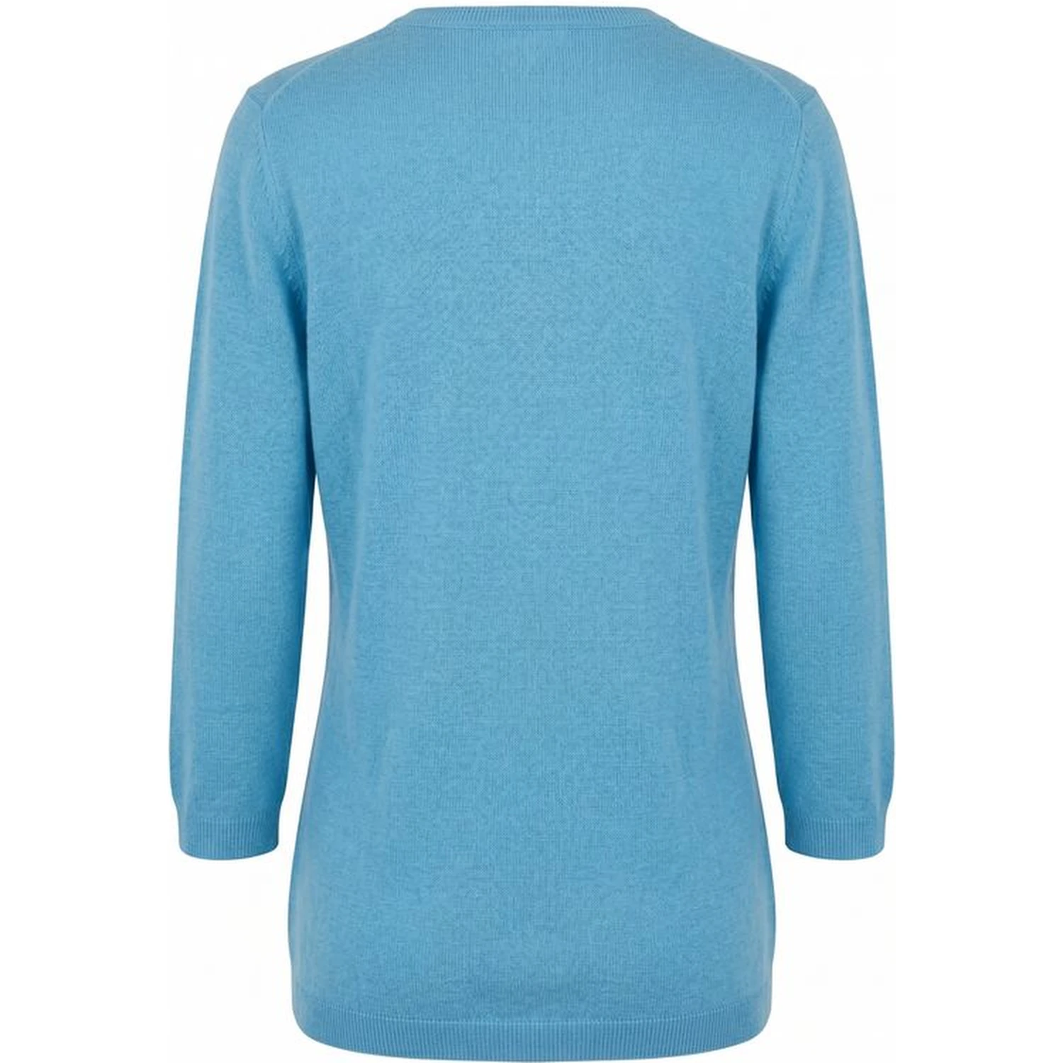 Blue Silk Women Sweater