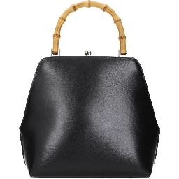 Black Leather Handbag