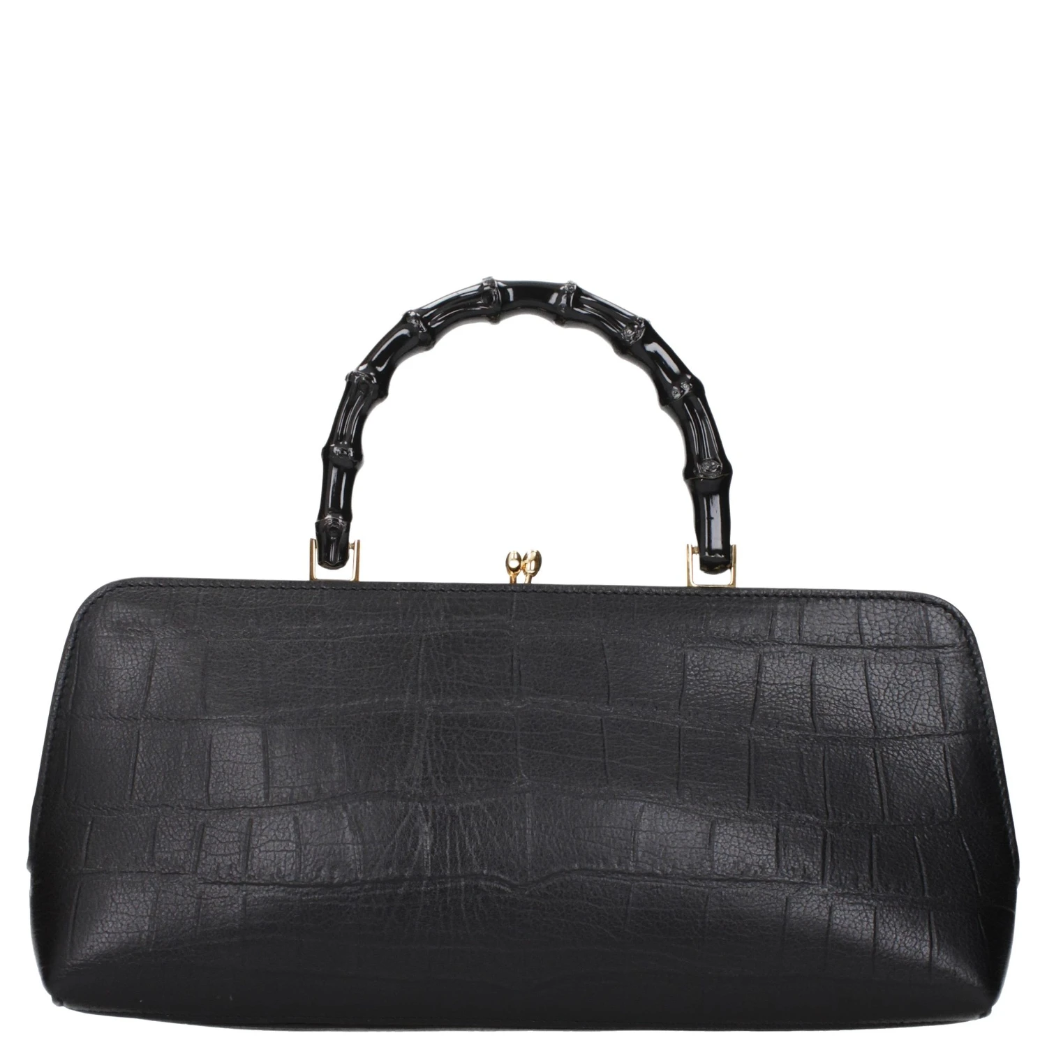 Black Leather Handbag