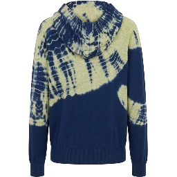 Blue Cotton Women's Sweatshirt