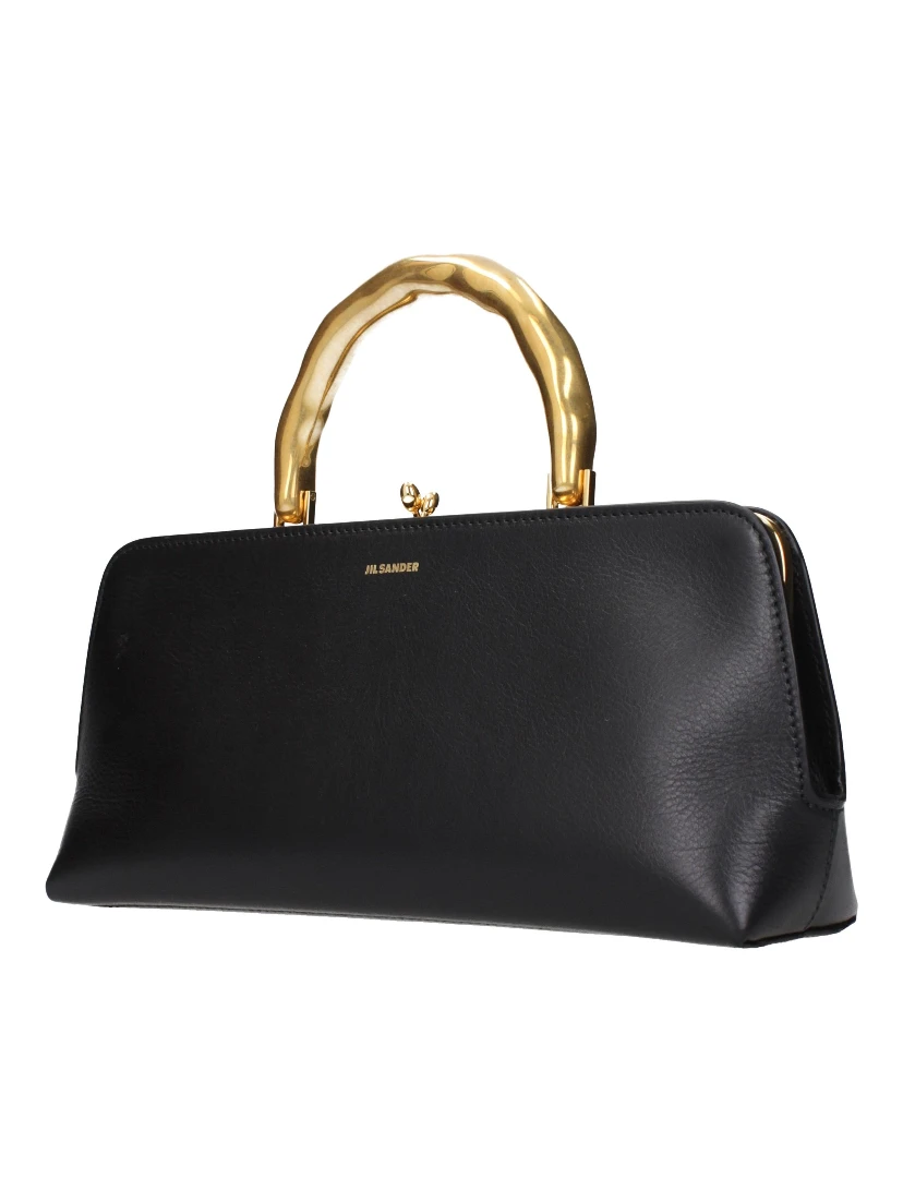 Black Leather Handbag