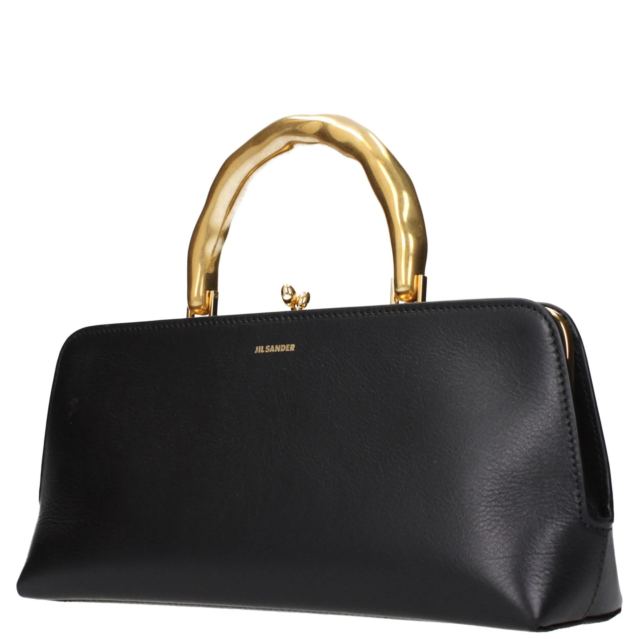 Black Leather Handbag