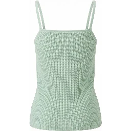 Green Wool Women Tank