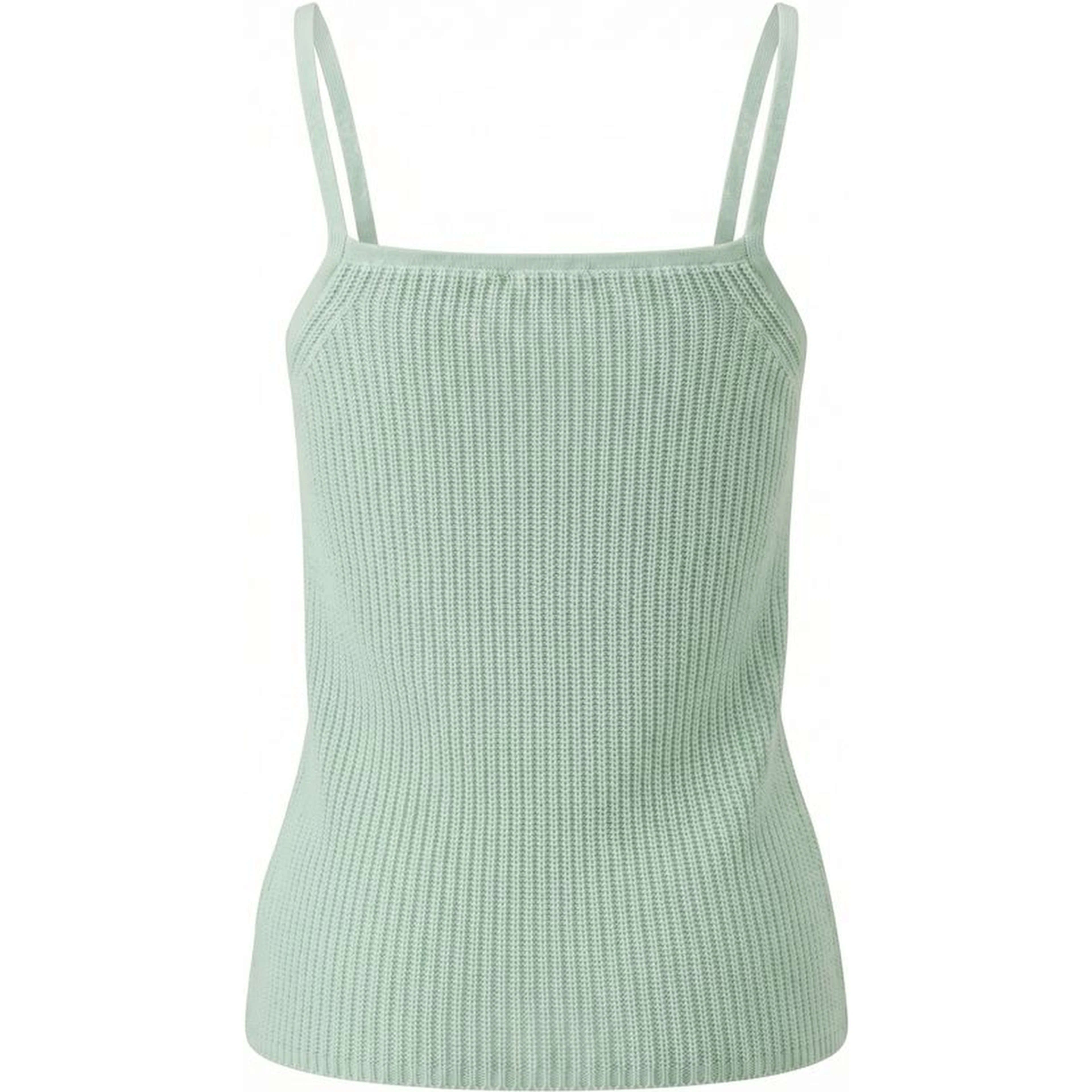 Green Wool Women Tank