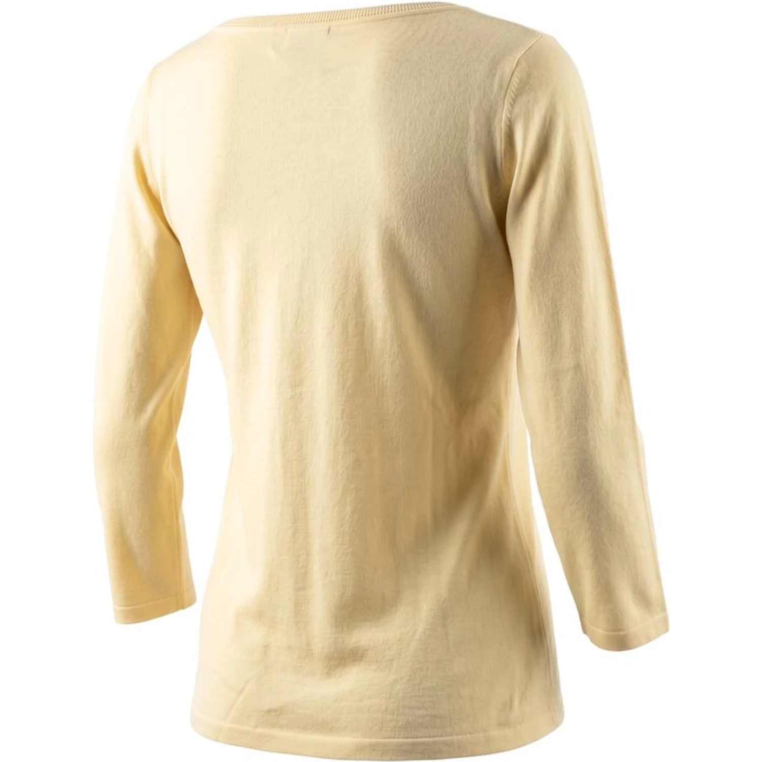 Yellow Silk Women Sweater