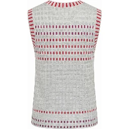 Grey Silk Women Sweater