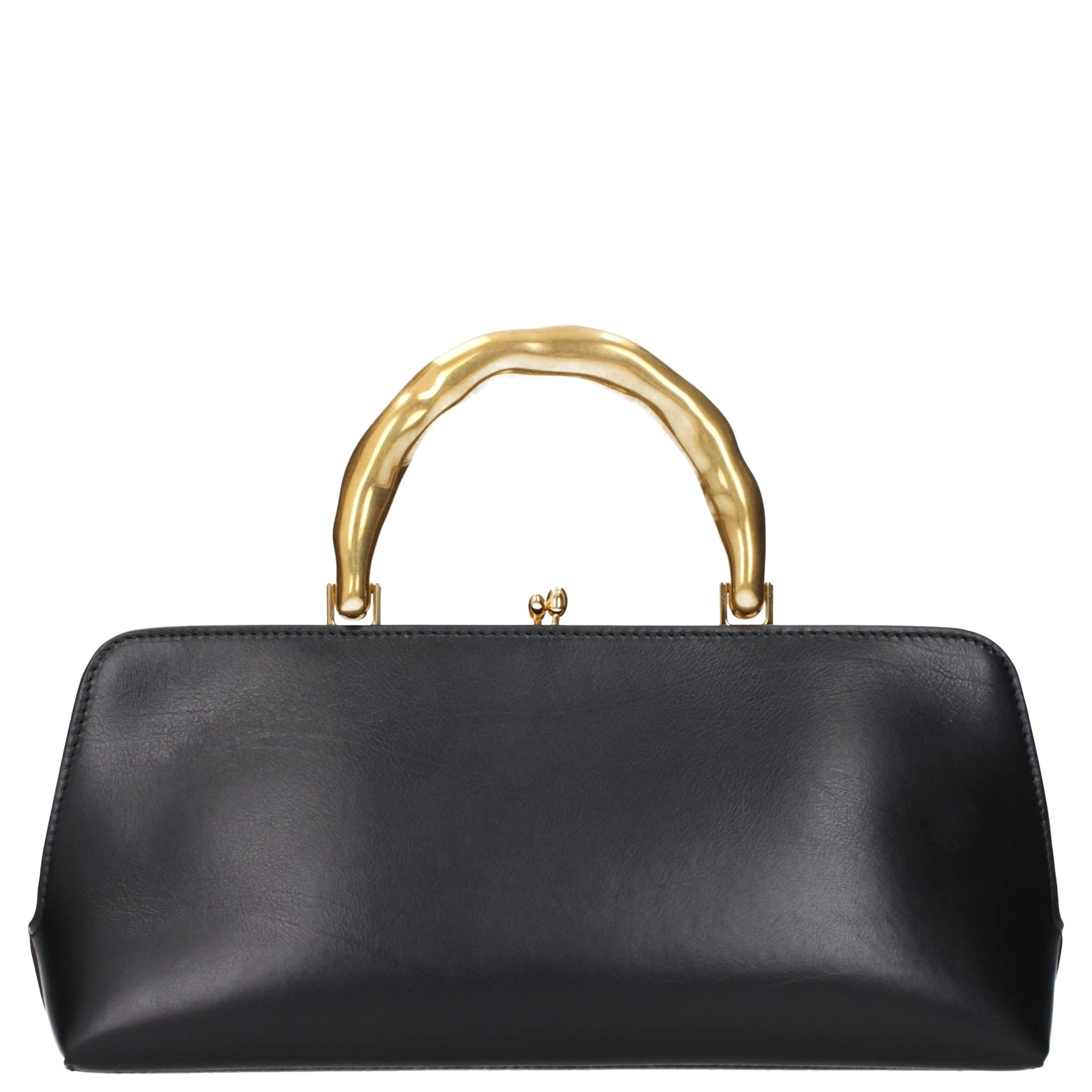Black Leather Handbag