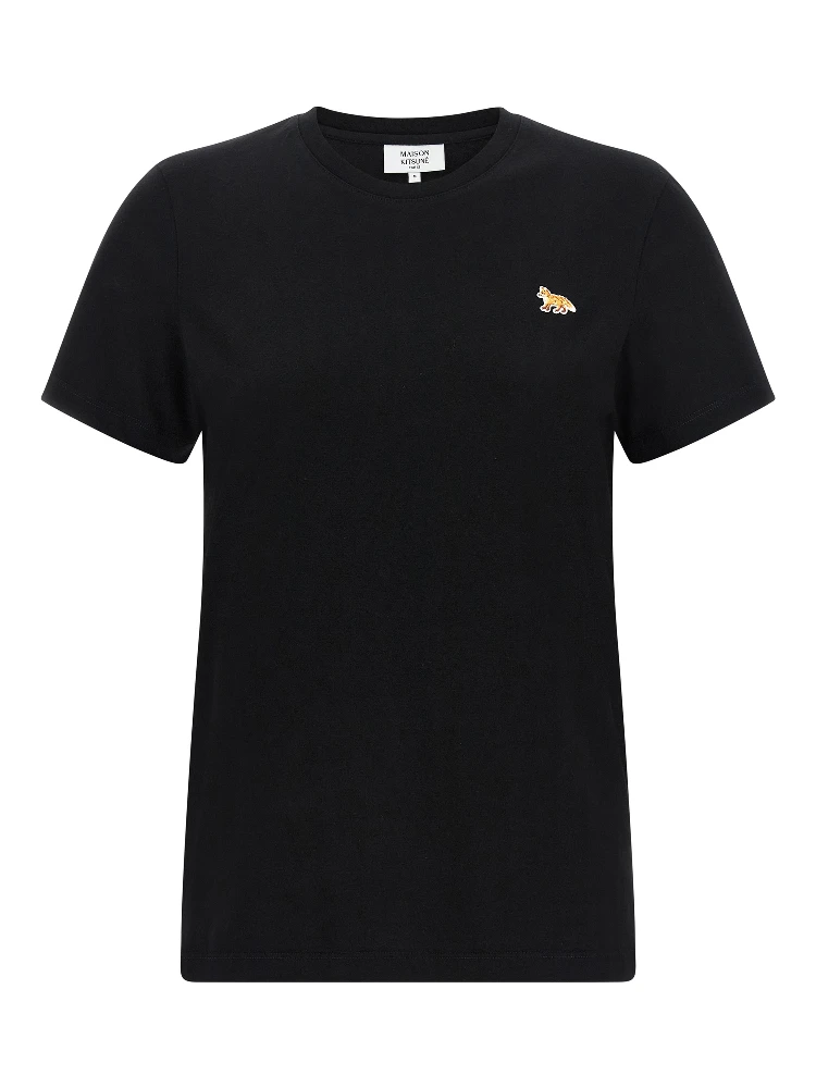 Black Cotton T-Shirt