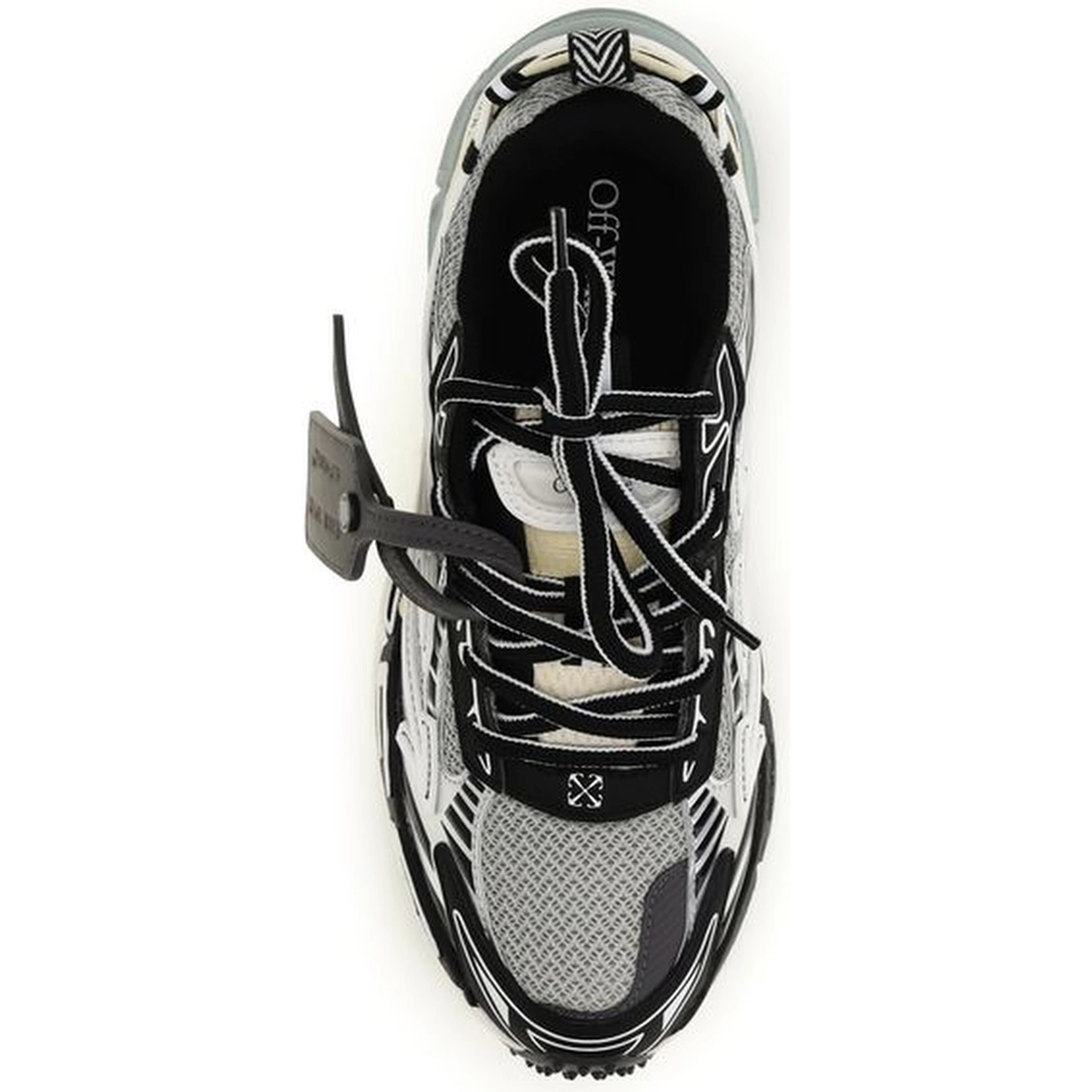 Gray Polyester Athletic Sneakers