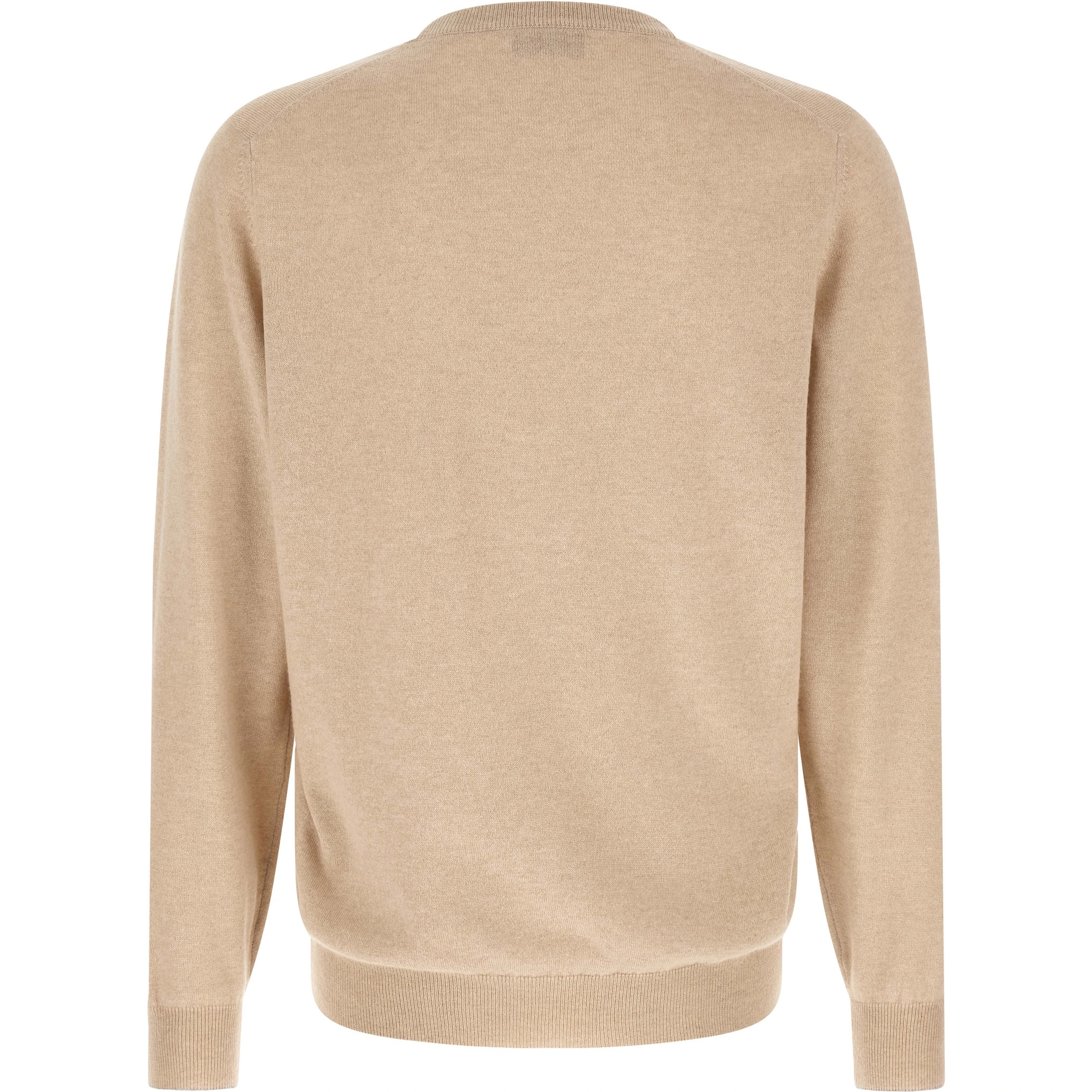Beige Cashmere Cardigan