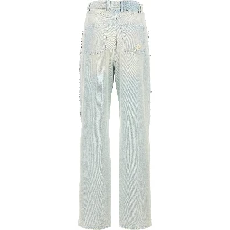 Blue Cotton Jeans Denim