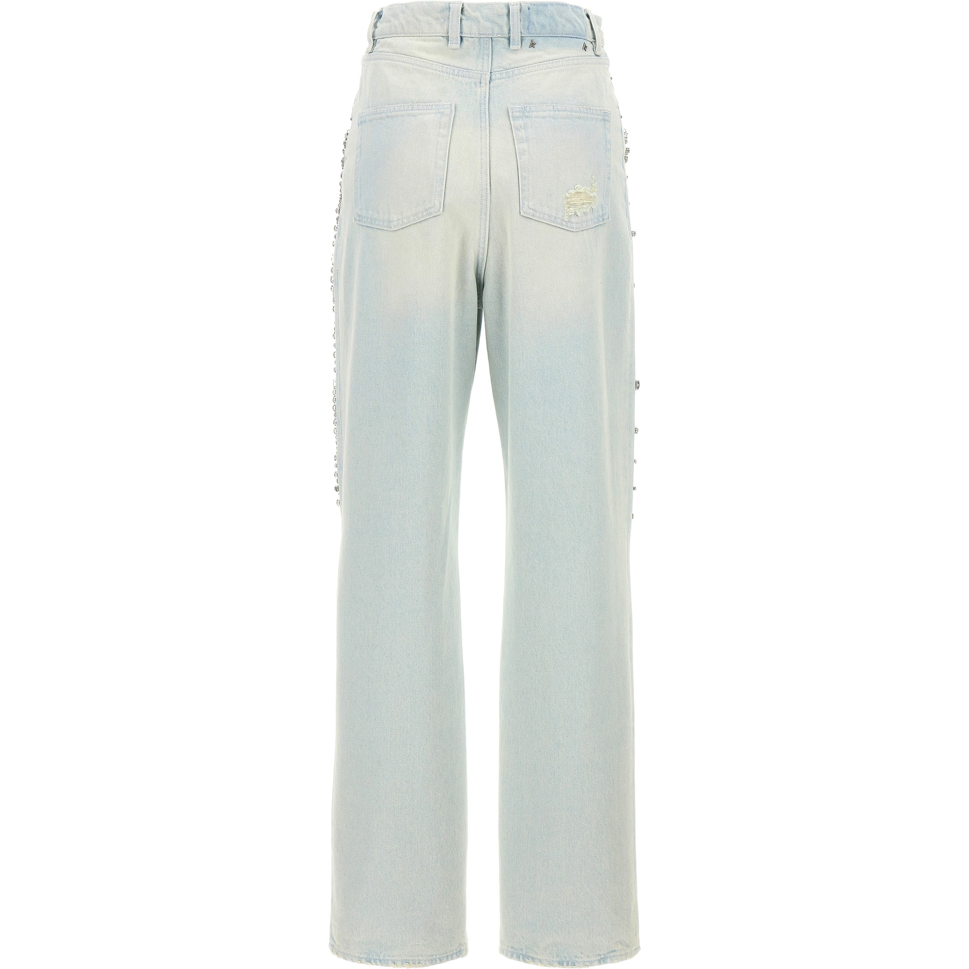 Blue Cotton Jeans Denim