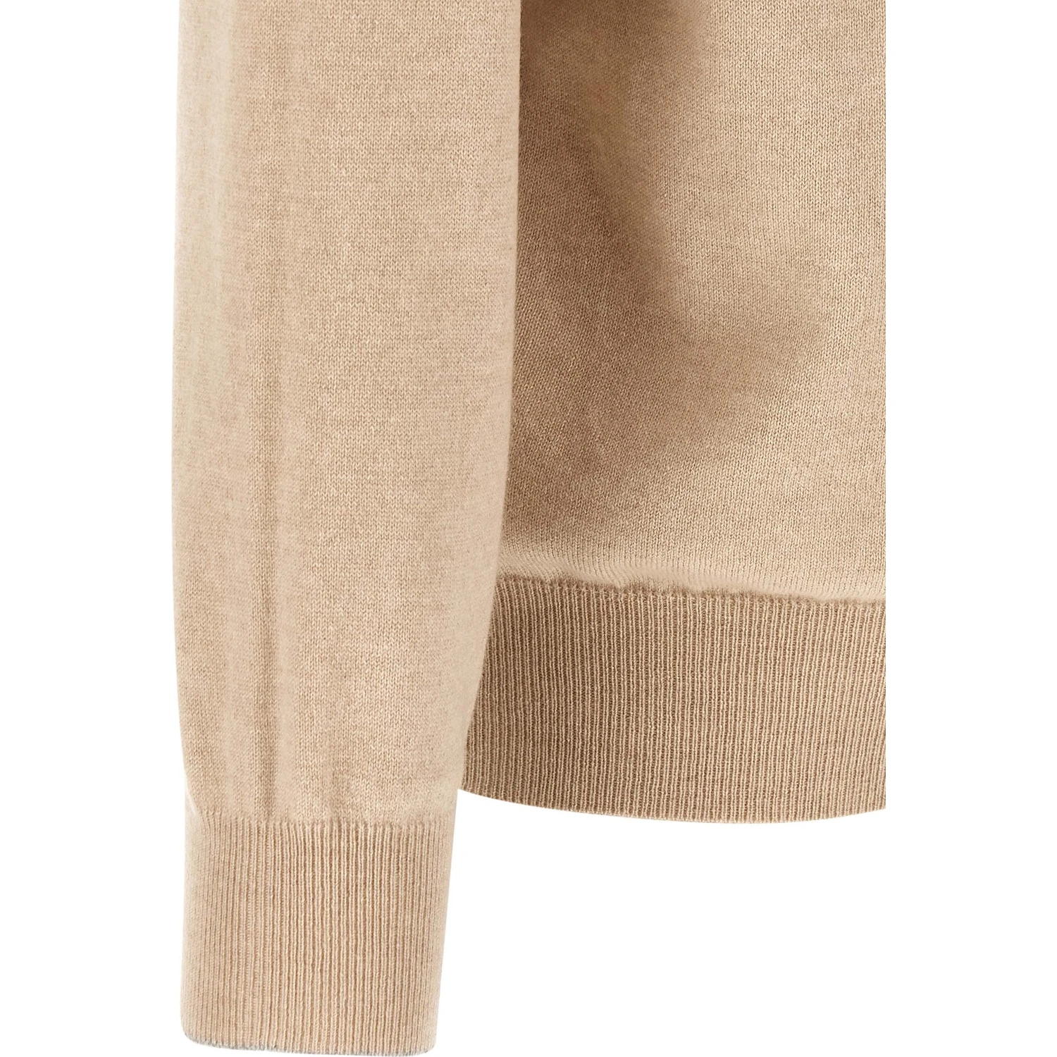 Beige Cashmere Cardigan