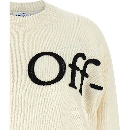 Bicolor Wool Cardigan