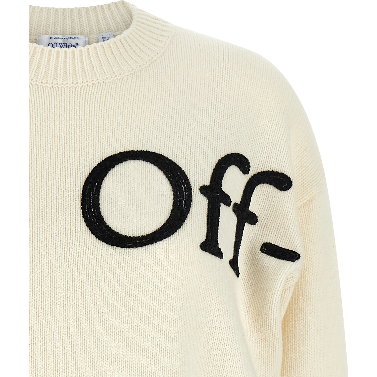 Bicolor Wool Cardigan