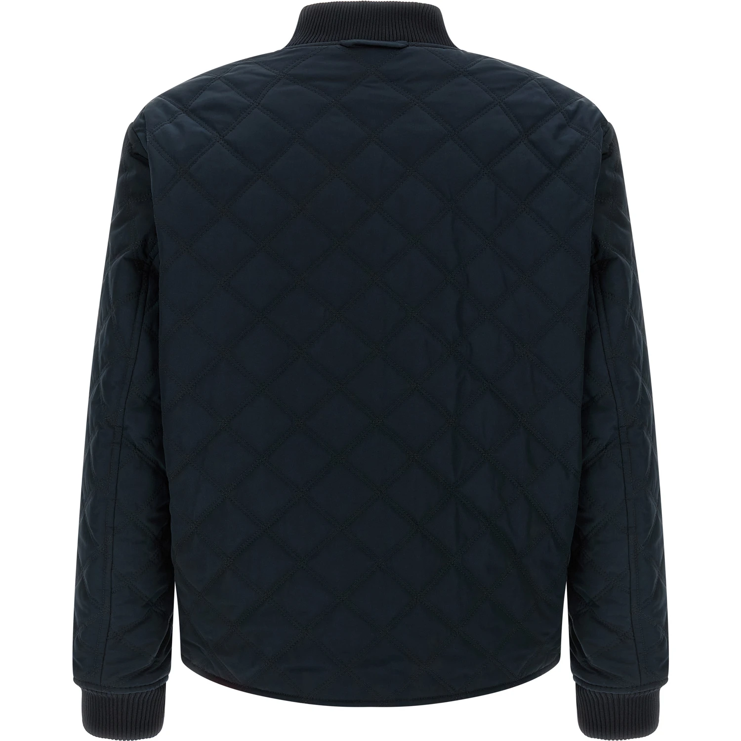 Blue Polyester Shell Jacket