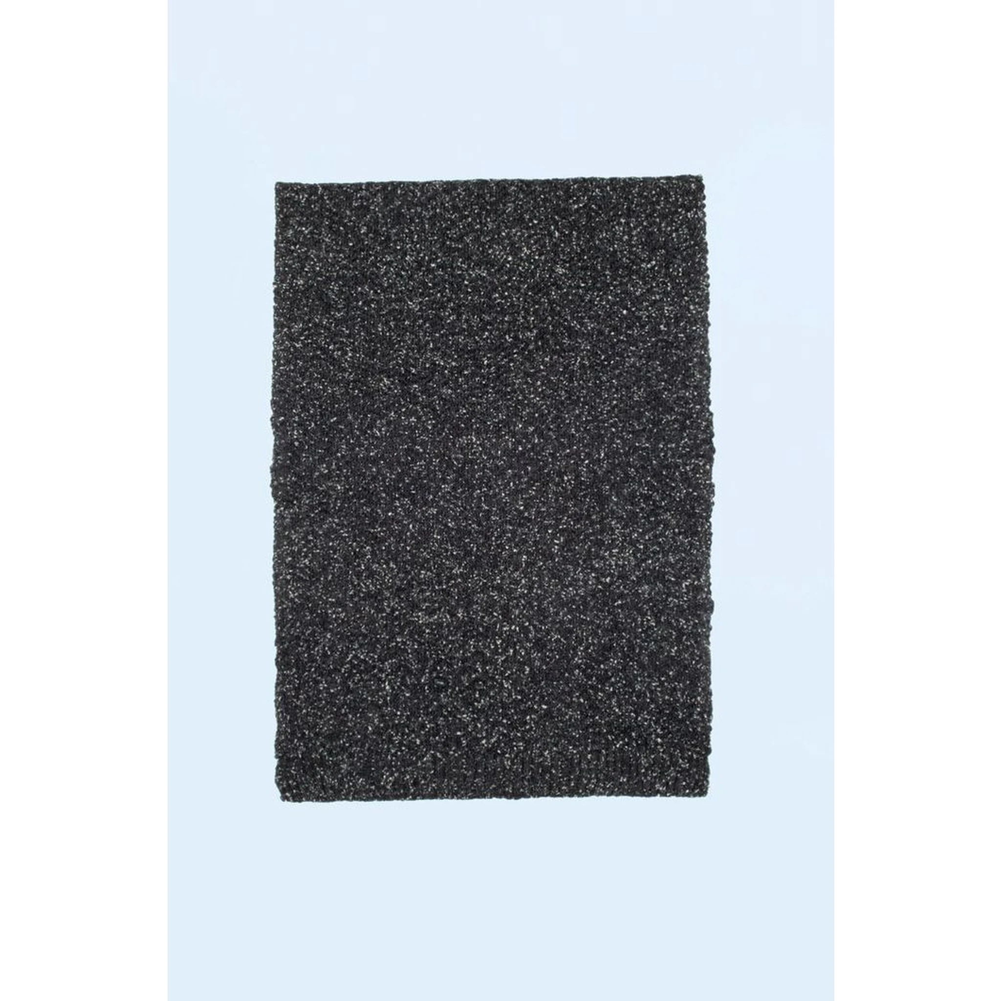 Navy Blue Marabou Scarf