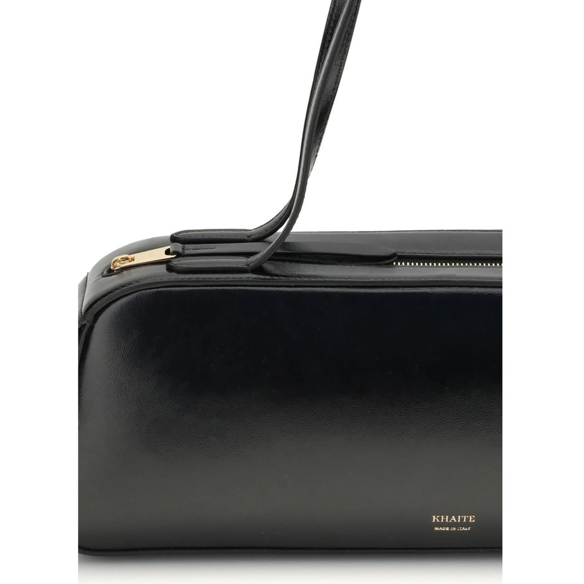 Black Calf Leather Bos Taurus Shoulder Bag