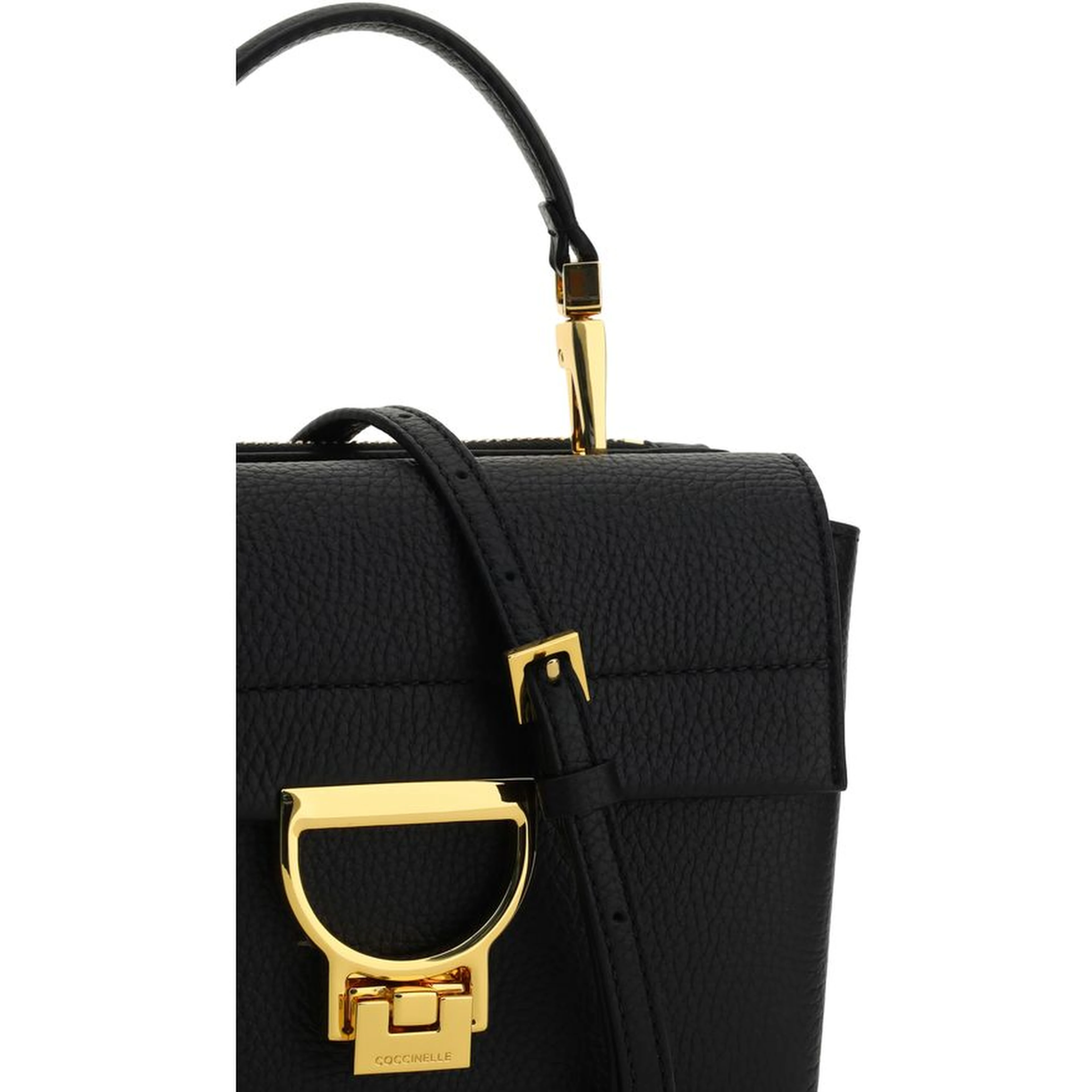 Black Calf Leather Bos Taurus Shoulder Bag