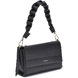 Black Calf Leather Bos Taurus Shoulder Bag