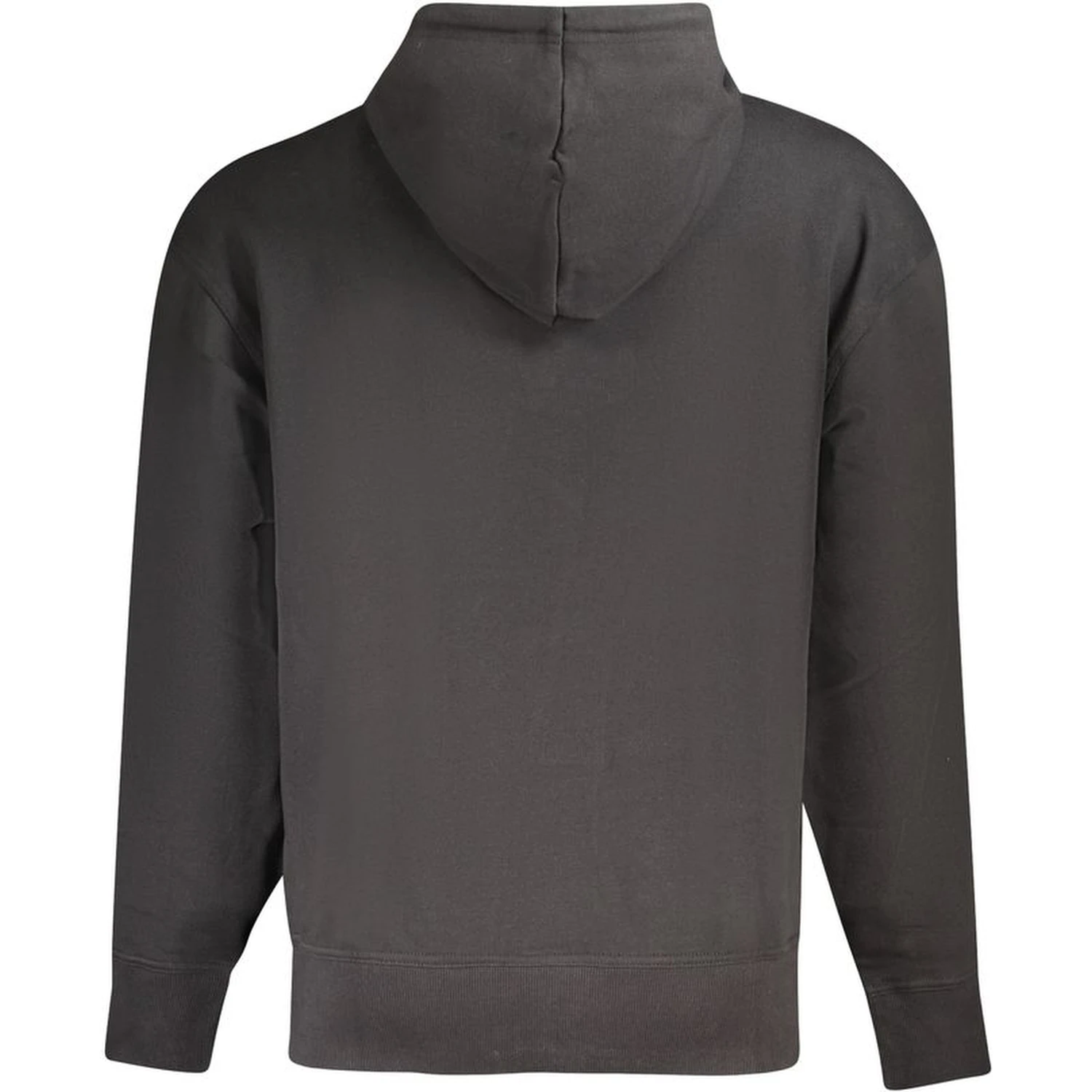 Black Cotton Men Sweater