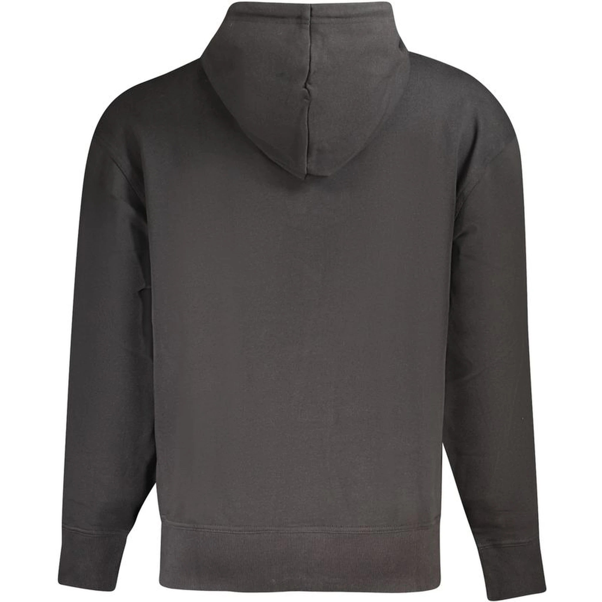 Black Cotton Men Sweater
