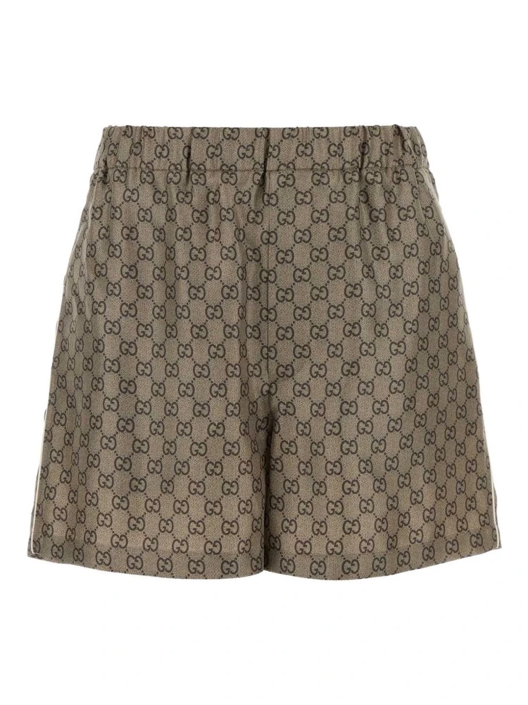 Silk GG shorts