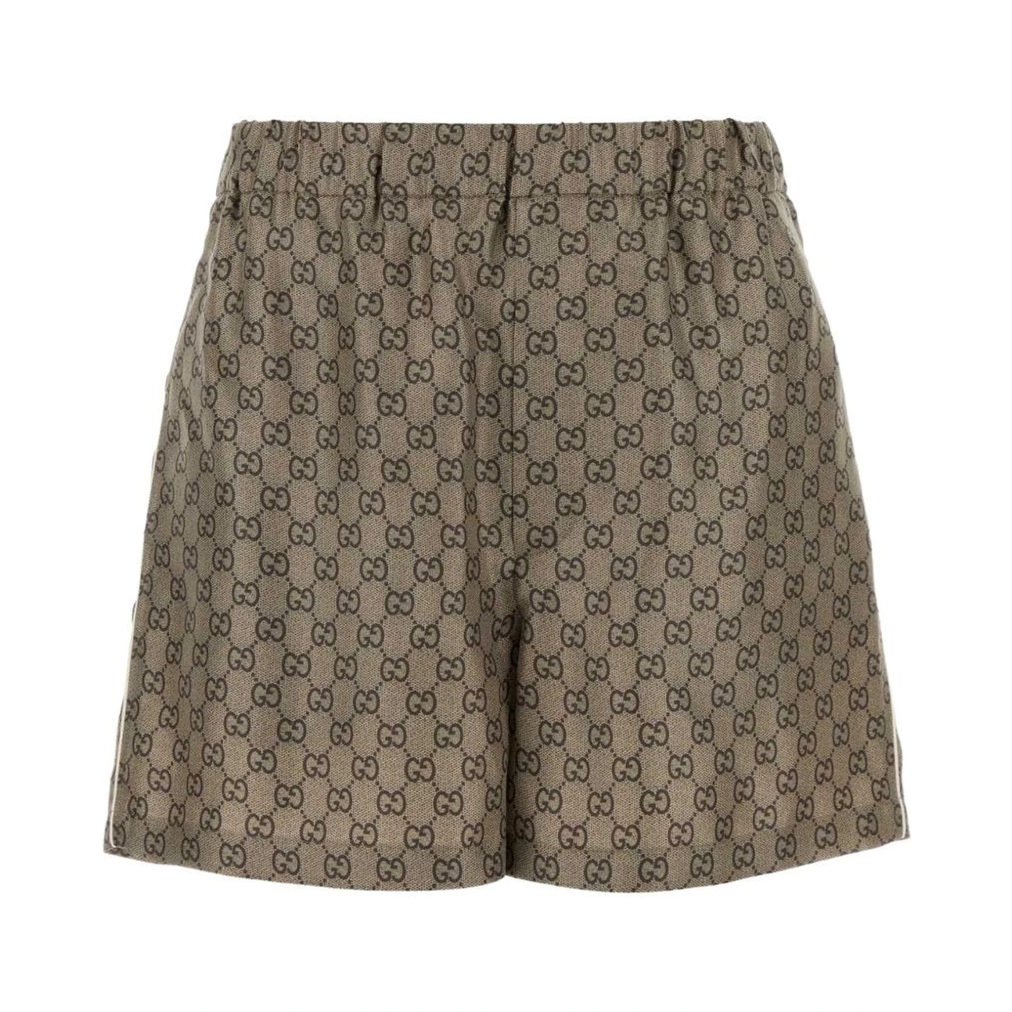 Silk GG shorts