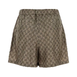 Silk GG shorts