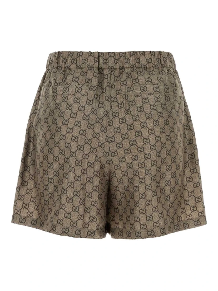 Silk GG shorts