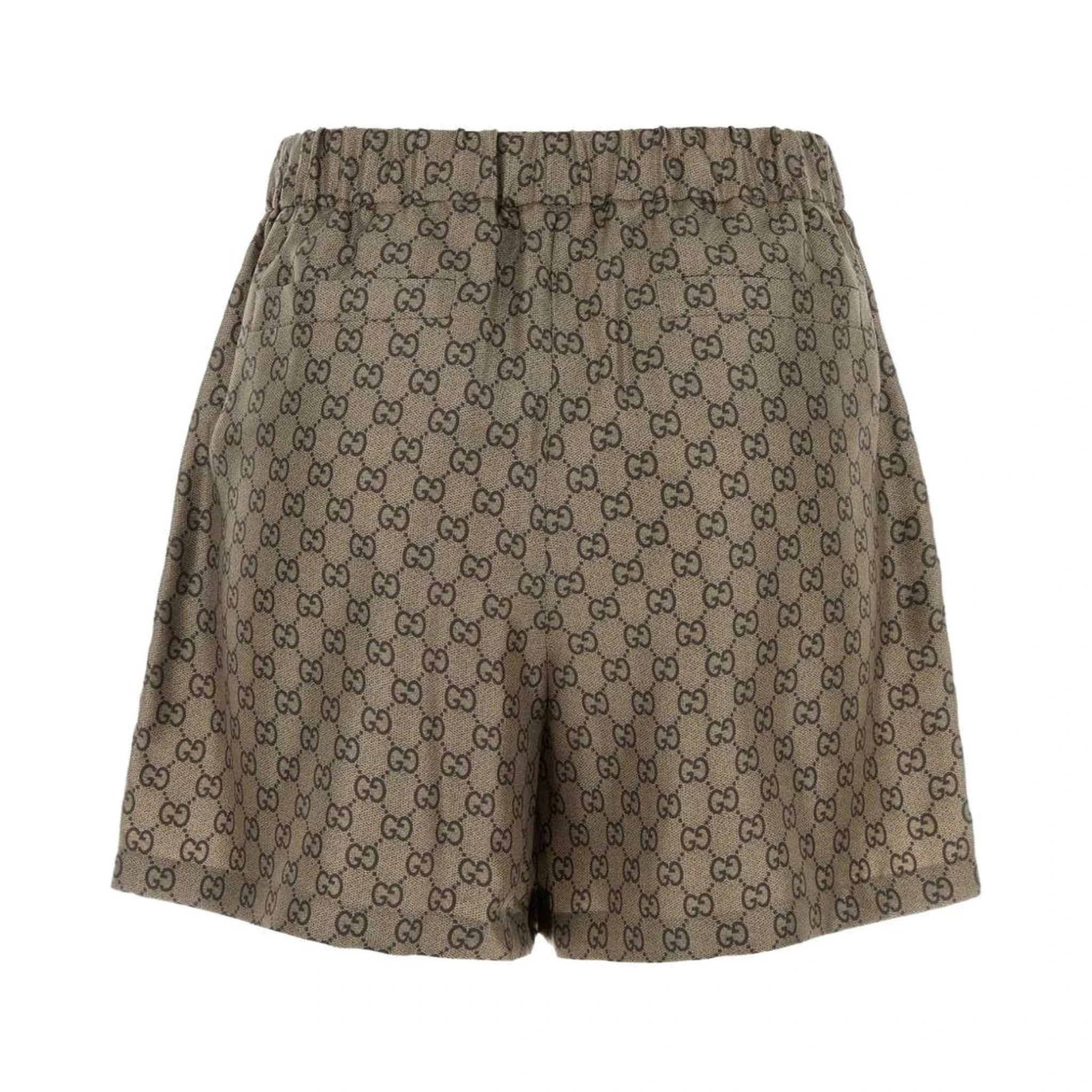 Silk GG shorts