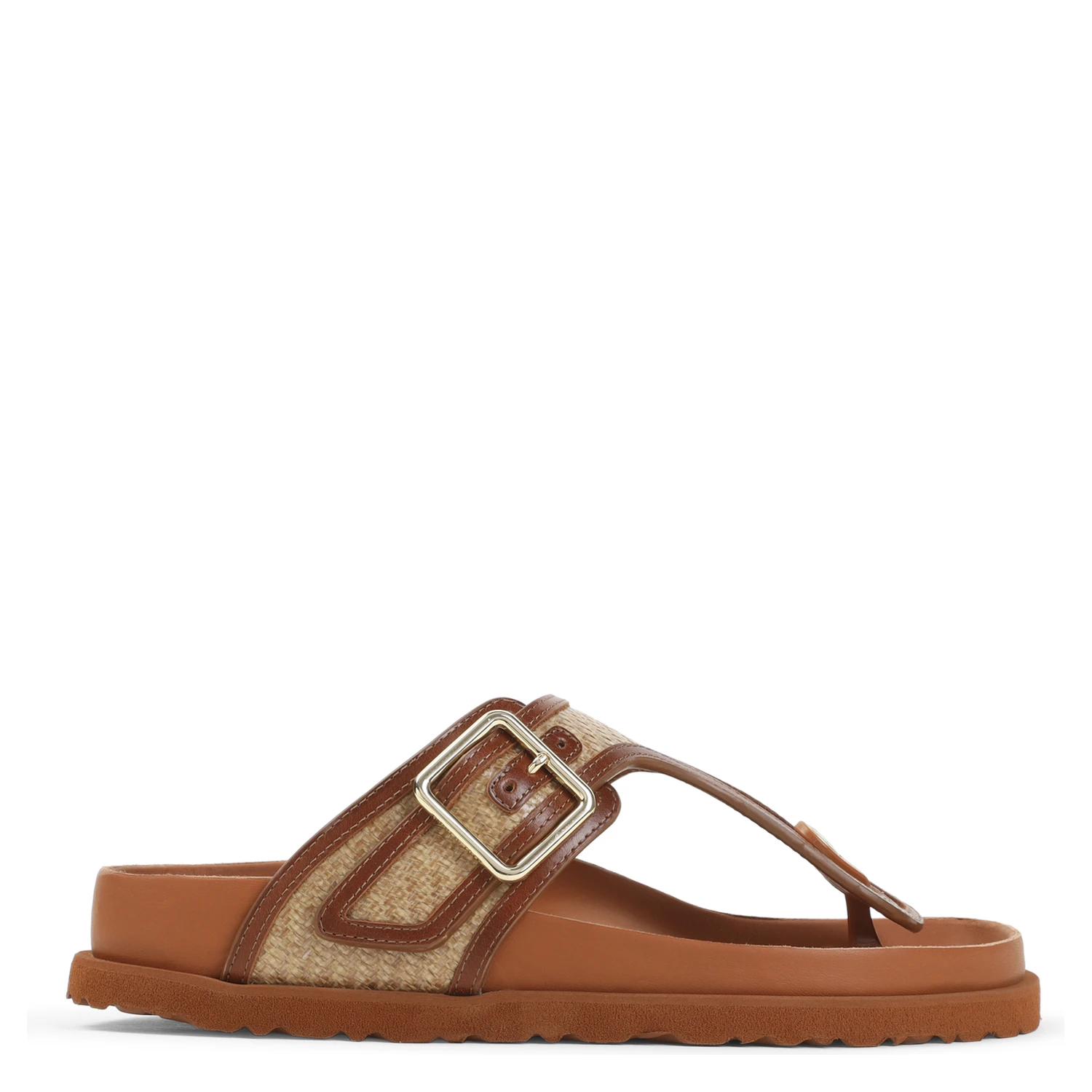 Birkenstock 1744 Gizeh Frames Raffia Saldals