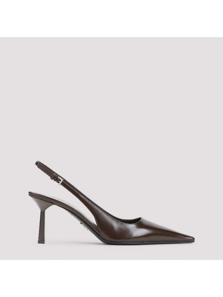 Prada Leather Slingback