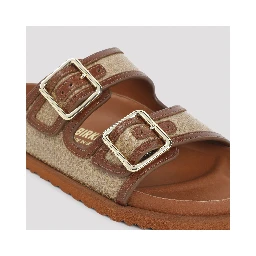 Birkenstock 1744 Arizona Raffia Sandals