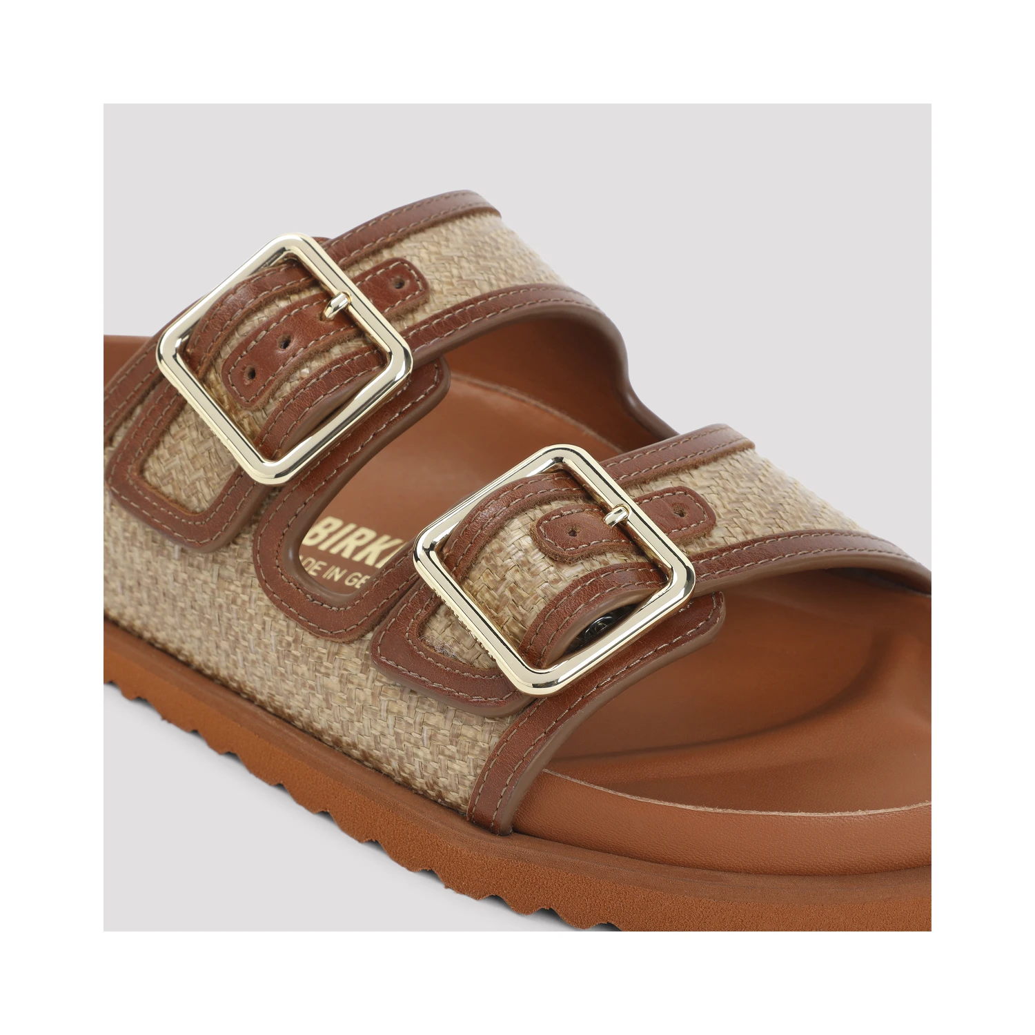 Birkenstock 1744 Arizona Raffia Sandals