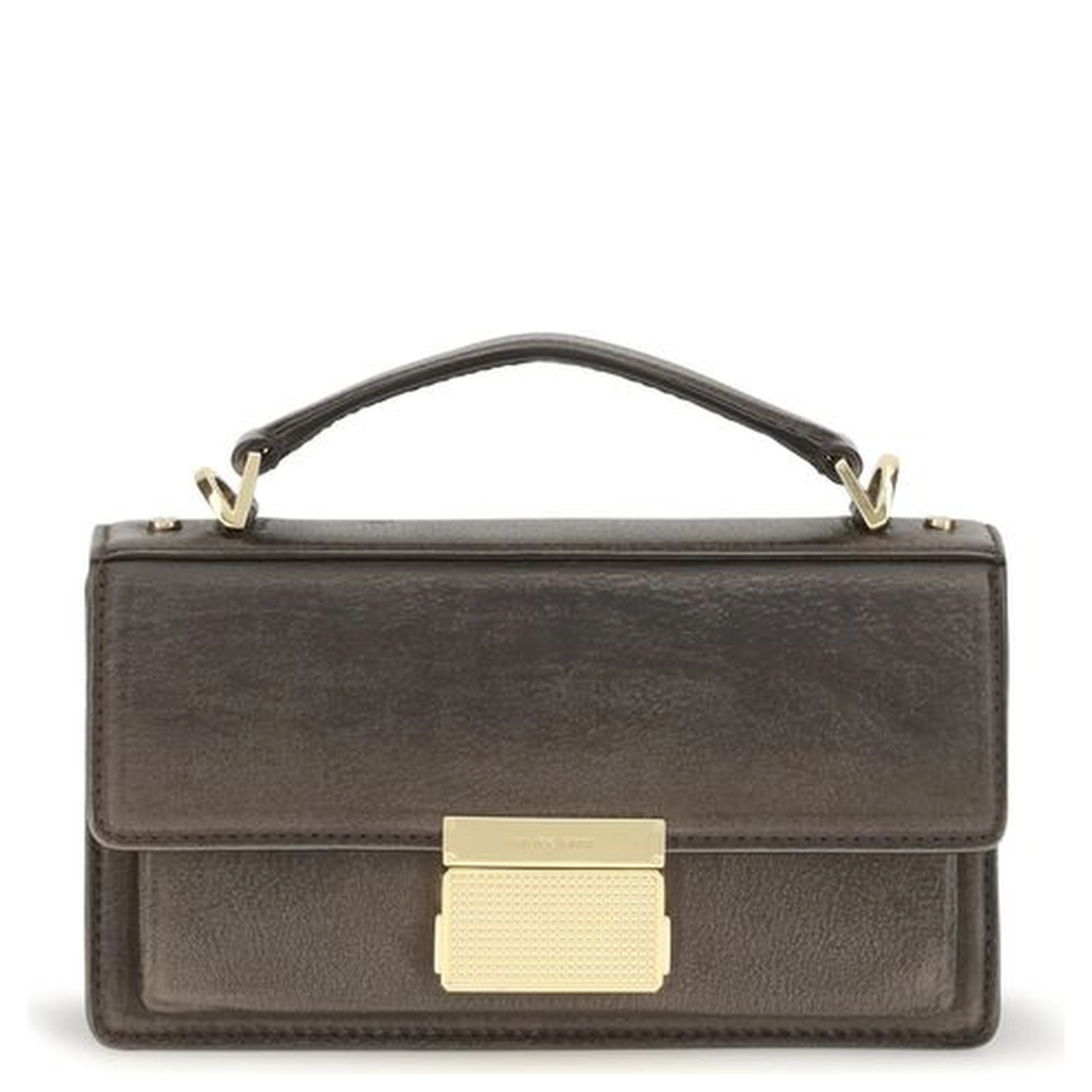 Brown Calf Leather Bos Taurus Handbag
