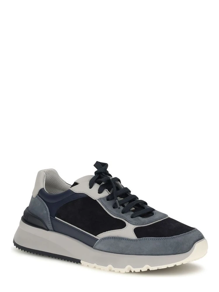 Blue Calf Leather Bos Taurus Athletic Sneakers alternative