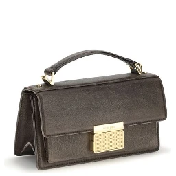 Brown Calf Leather Bos Taurus Handbag