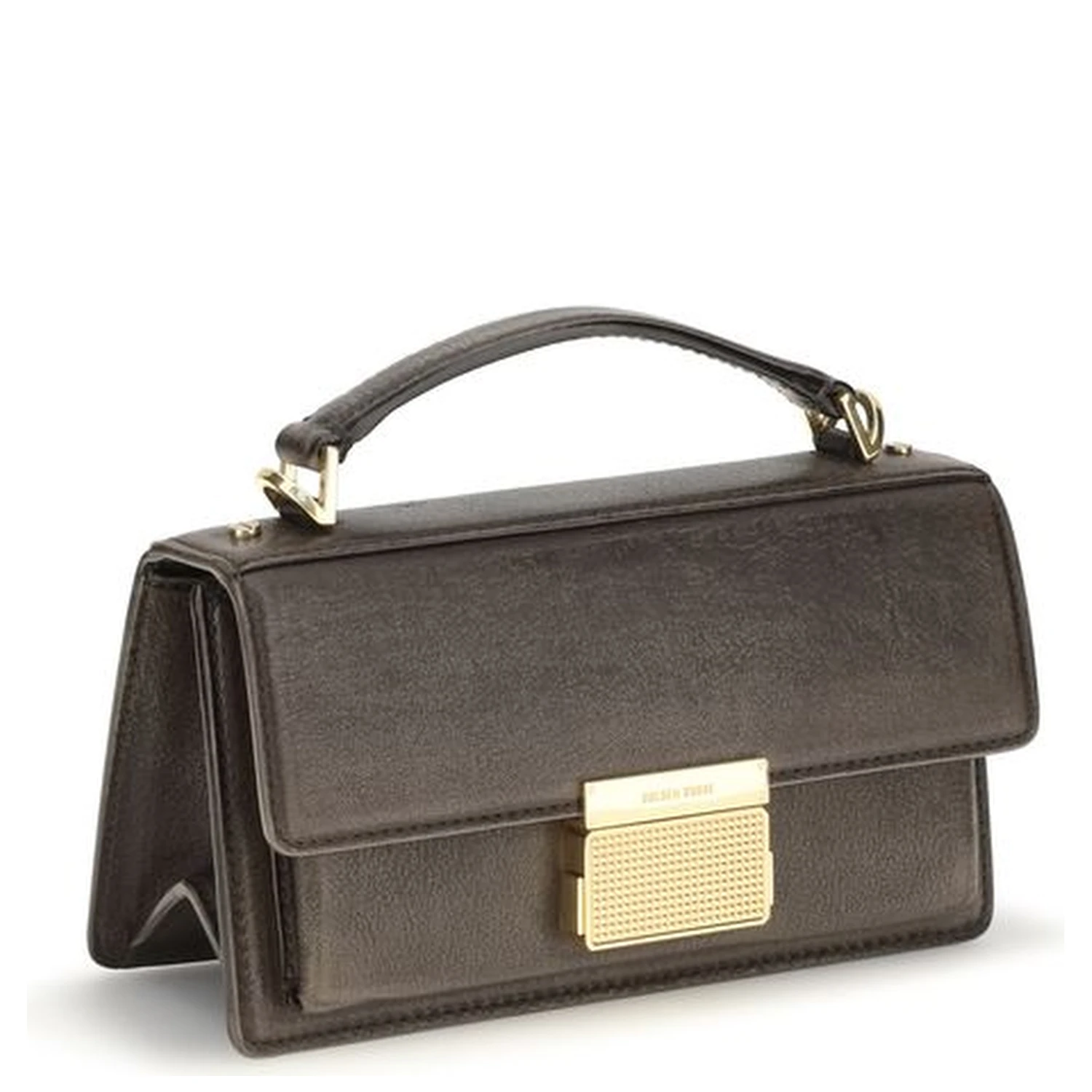 Brown Calf Leather Bos Taurus Handbag